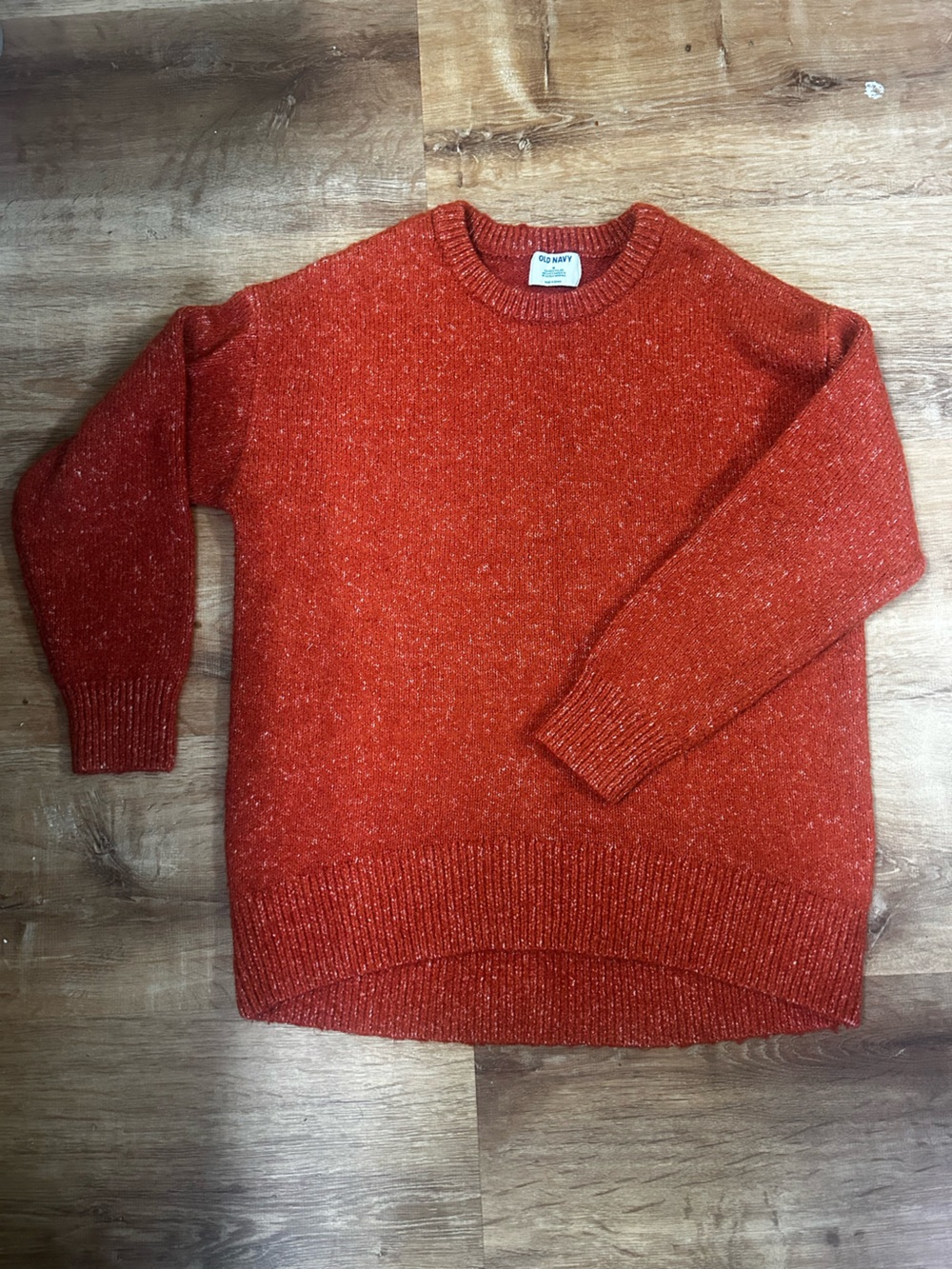Old Navy Size Medium Knit Sweater Orange